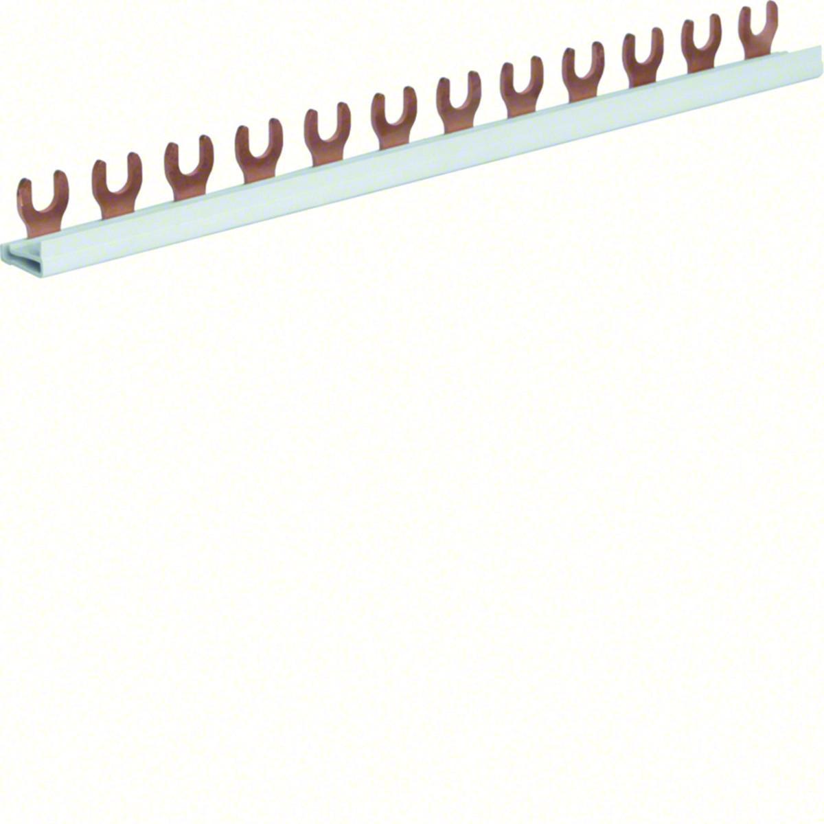 Fasskena, 1-fas, 1-polig KDN, Hager - FASSKENA 12MOD 1-FAS GAFFEL HAGER KDN163A