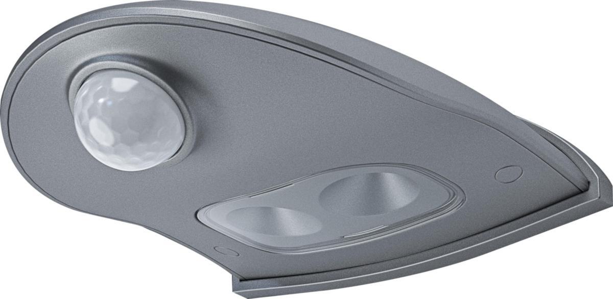 LED-armatur DoorLED med sensor, batteridriven, Ledvance - LEDLAMPA DOOR LED SILVER INKL 3ST AA BATTERI LEDVANCE