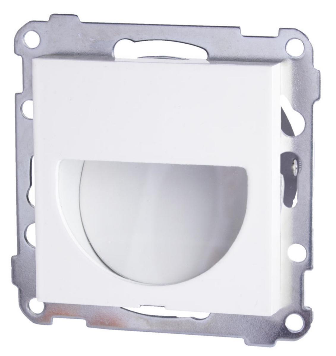 LED-armatur, väggarmatur för apparatdosa, dimbar, Bright, Elko - VÄGGARMATUR LED 1W 3000K VIT ELKO