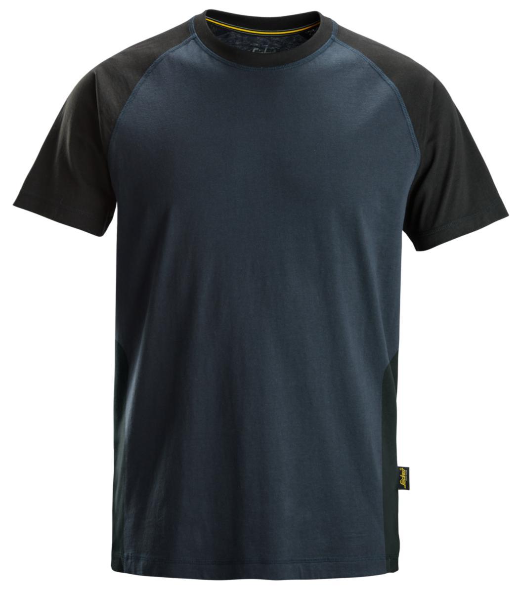 T-shirt Snickers 2550 - T-SHIRT SNICKERS 2550-9504 MARIN/SVART STL L