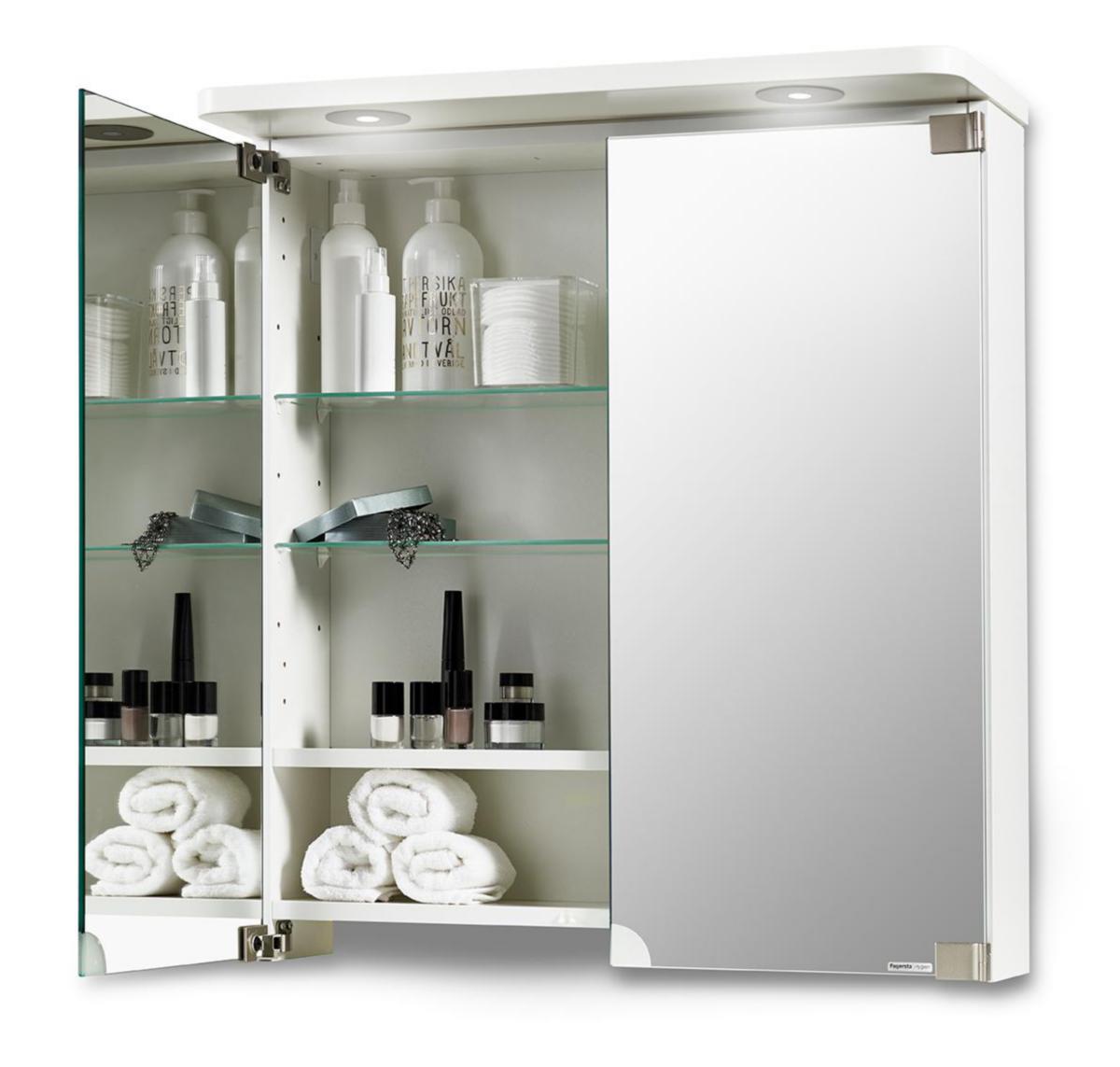 Badrumsskåp Fagersta Hygien Greve 2 - BADRUMSSKÅP GREVE 2 640x700x130MM FAGERSTA HYGIEN