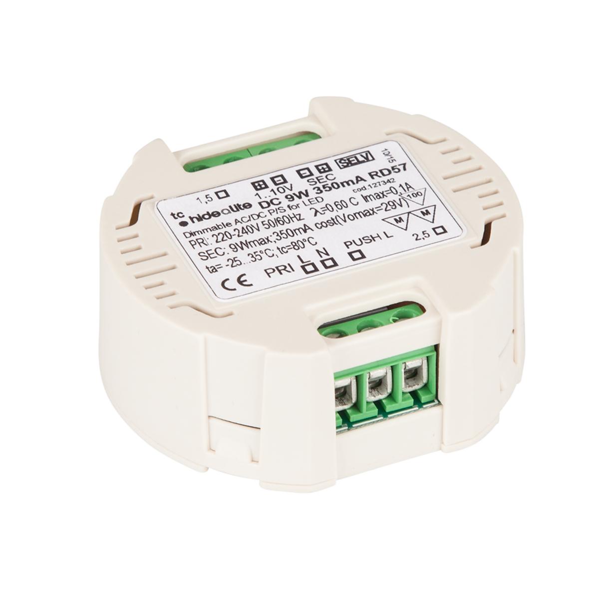 Converter LED dim Jolly Round - DRIVDON 350MA 1-9W DIMB JOLLY ROUND