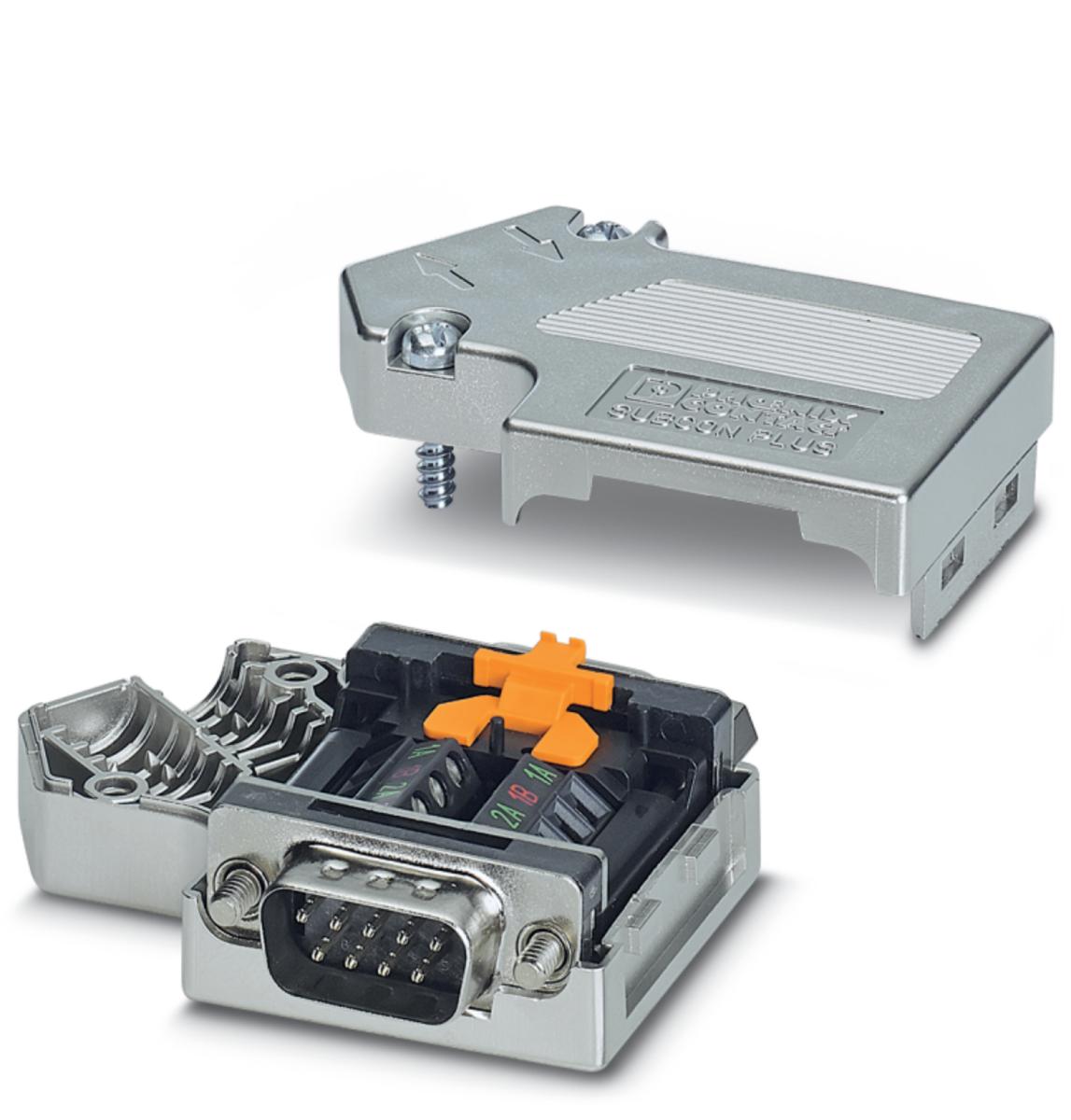 D-sub profib/PG/SC2, Phoenix - KONTAKT D-SUB HANE 9P PROGR SUBCON-PLUS-PROFIB/PG/SC