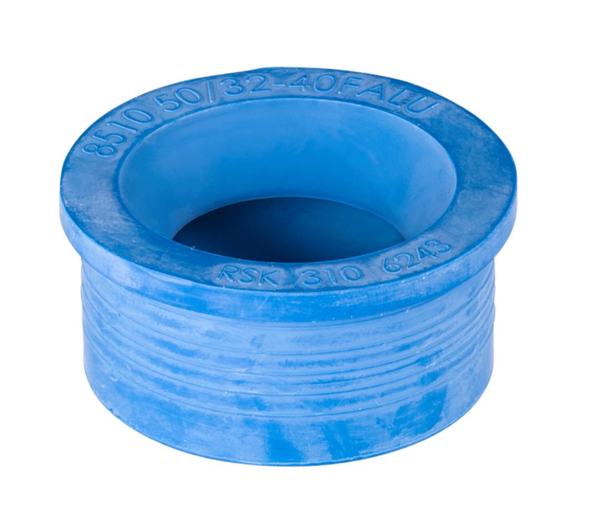 Gumminippel 50/32-40 blå, Faluplast - GUMMINIPPEL 50/32-40 BLÅ