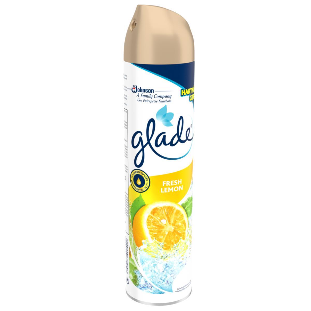 Luktförbättrare Glade - LUKTFÖRBÄTTRARE GLADE FRESH LEMON 300ML AEROSOL