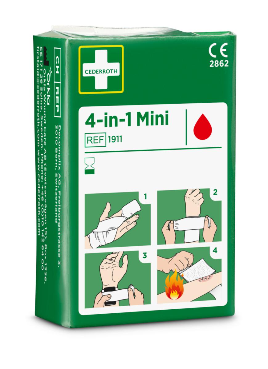 Blodstoppare Cederroth 4-in-1 1911 - BLODSTOPPARE MINI 4-IN-1 1911 CEDERROTH