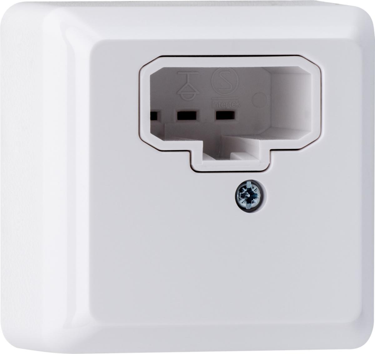 Lamputtag DCL, utanpåliggande, för vägg/tak, Connect 2 Home, Gelia - LAMPUTTAG DCL UTP VÄGG/TAK VIT CONNECT 2 HOME