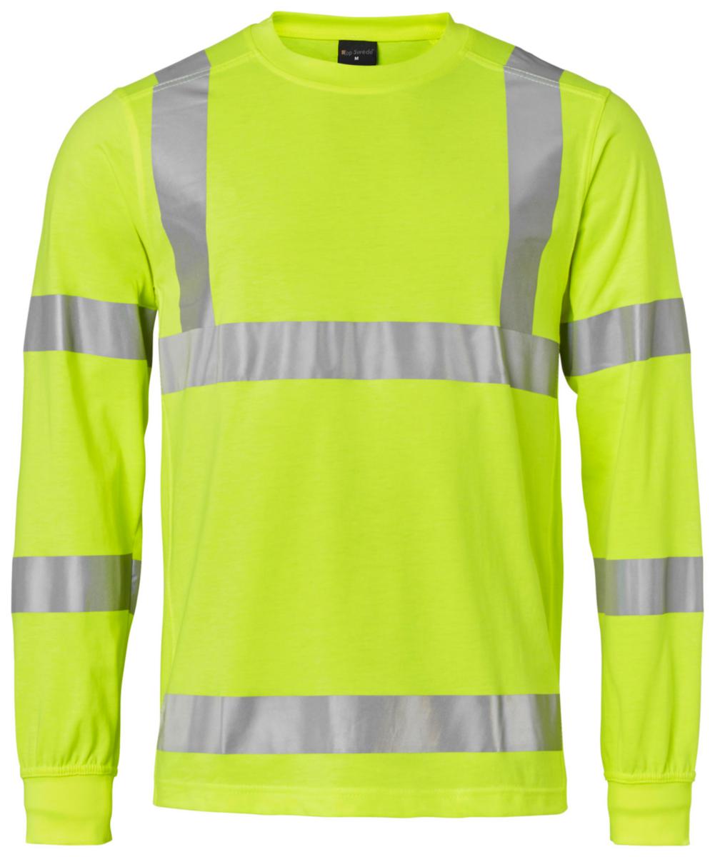 T-shirt Top Swede 259 lång ärm - T-SHIRT TOPSWEDE 259005 VARSEL LÅNG ÄRM GUL M