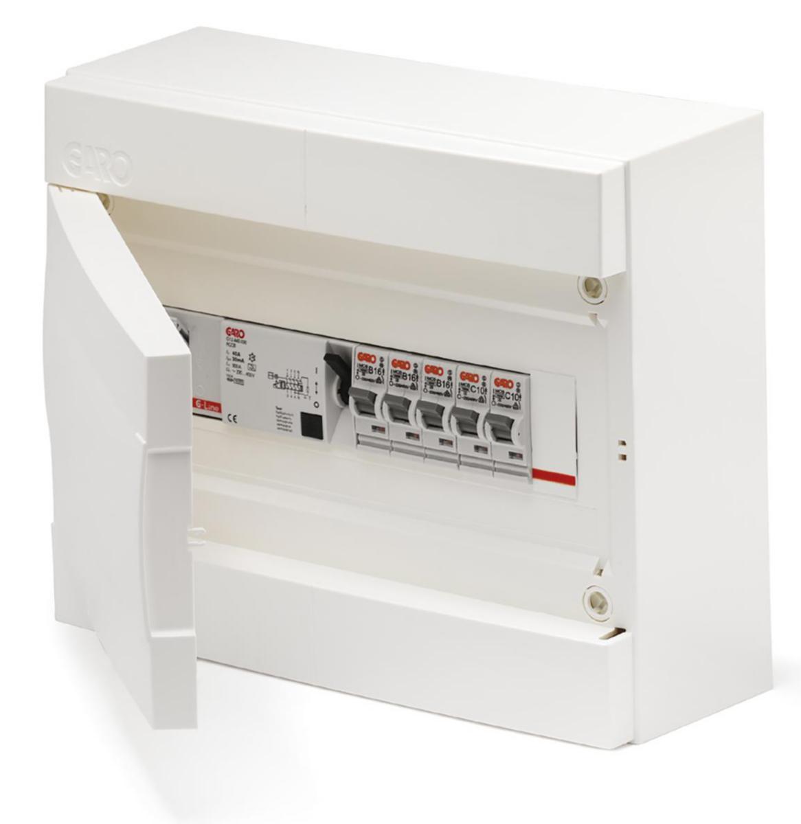 Normcentraler färdigkopplade för utanpåliggande montage, G-pack 10kA - FÖRMONT. CENTRAL UTV 1R 13MOD NUP113 10KA G-PACK