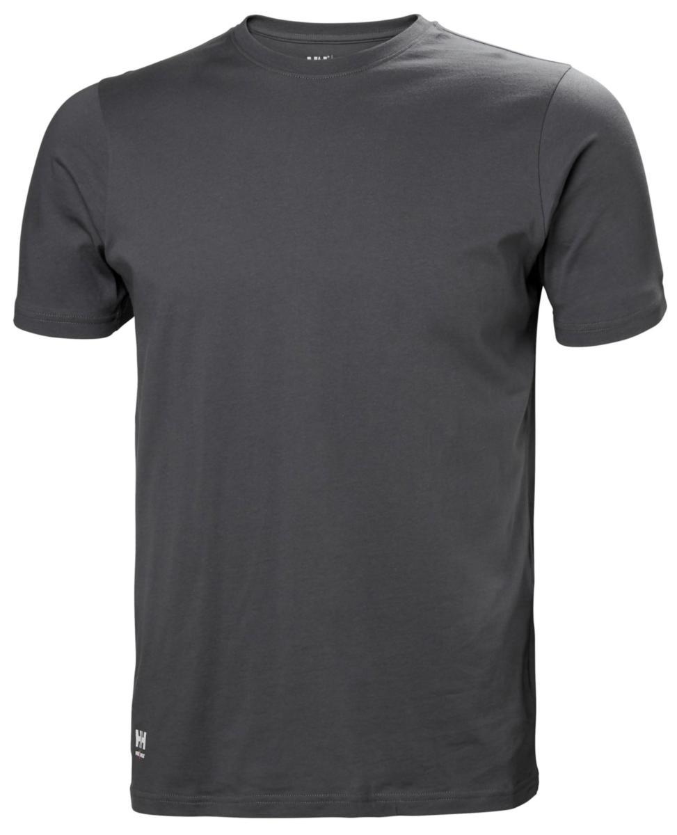 T-shirt Helly Hansen Manchester 79161 - T-SHIRT HH 79161-970 MÖRKGRÅ MANCHESTER STL M