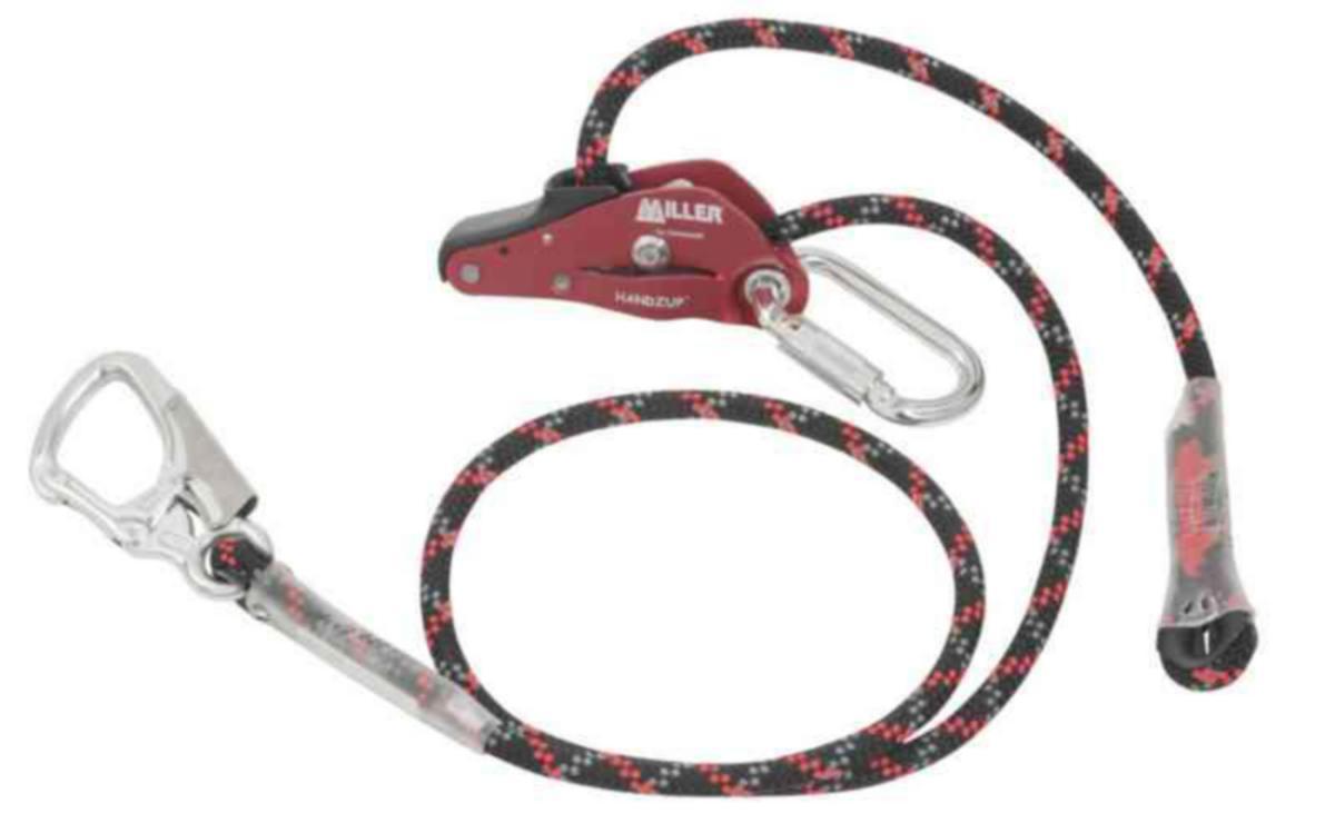Stödlina - positioneringslina Miller Handzup 1032100, 1032101 - POSITIONERINGSLINA HANDZUP 2M TWISTLOCKSNAHOOK 1032100