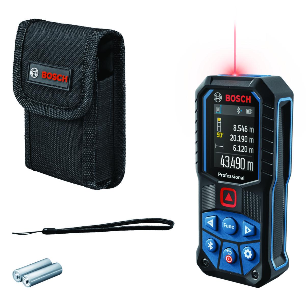 Avståndsmätare Bosch GLM 50-27 C - AVSTÅNDSMÄTARE BOSCH GLM 50-27 C IP 65 0,2 KG 0,05-50 M RÖD