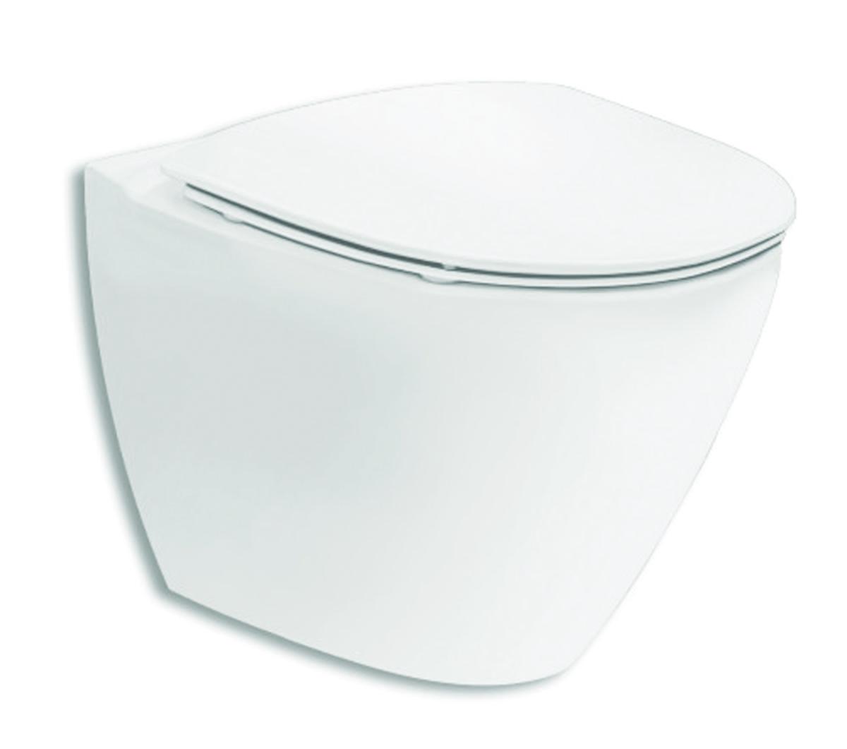 WC-skål Ifö Spira Art, Ifö - IFÖ SPIRA ART 6245 WC-SKÅL RIMFREE. M.SOFT CLOSE SITS VIT