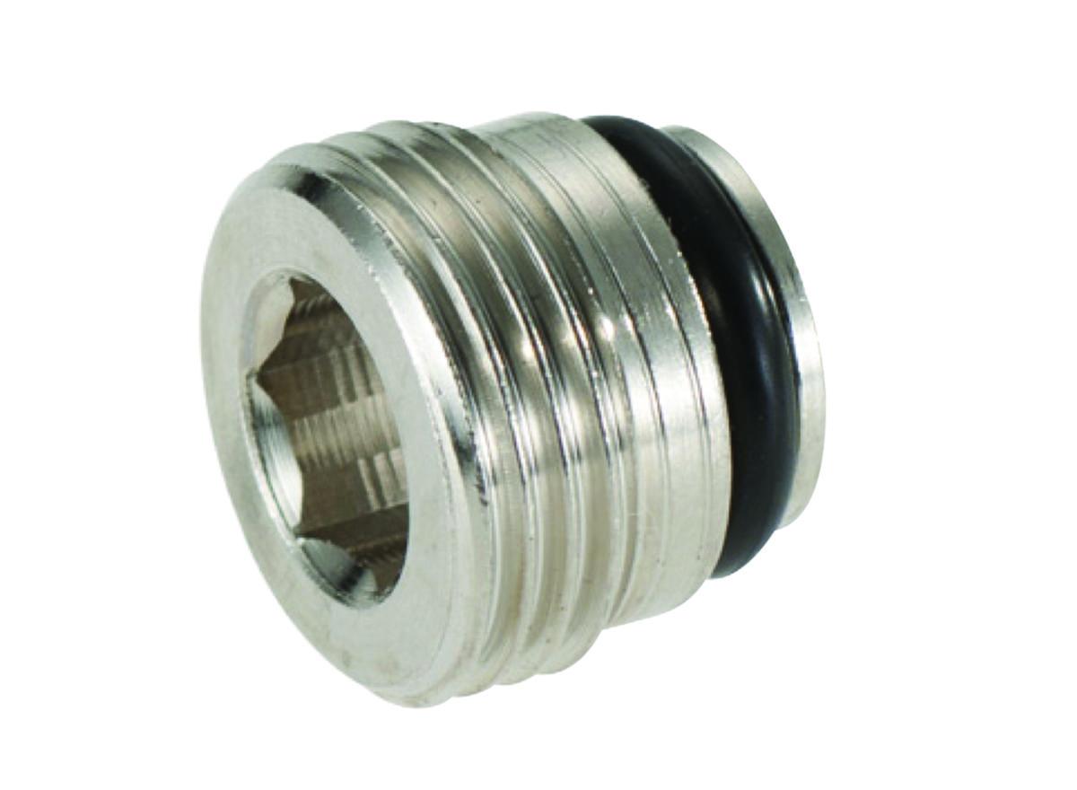 Plugg utvändig gänga, FMM - FMM G15 PLUGG. INSEX M.O-RINGS TÄTN. 18181509. 1-PACK