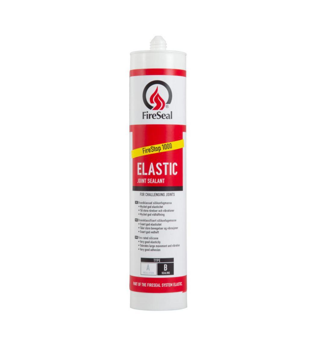Fireseal FireStop 1000 Elastic - BRANDFOG FIRESTOP 1000 ELASTIC 310ML VIT FIRESEAL