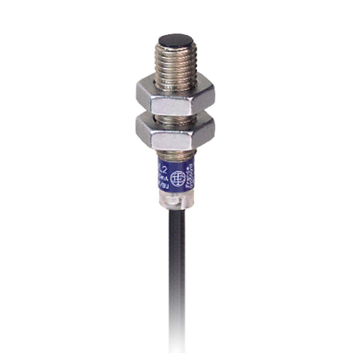Induktiv givare XS6 lång Osisense DC-matning - IND.GIV M8 SN=2.5MM SL PNP XS608B1PAL2