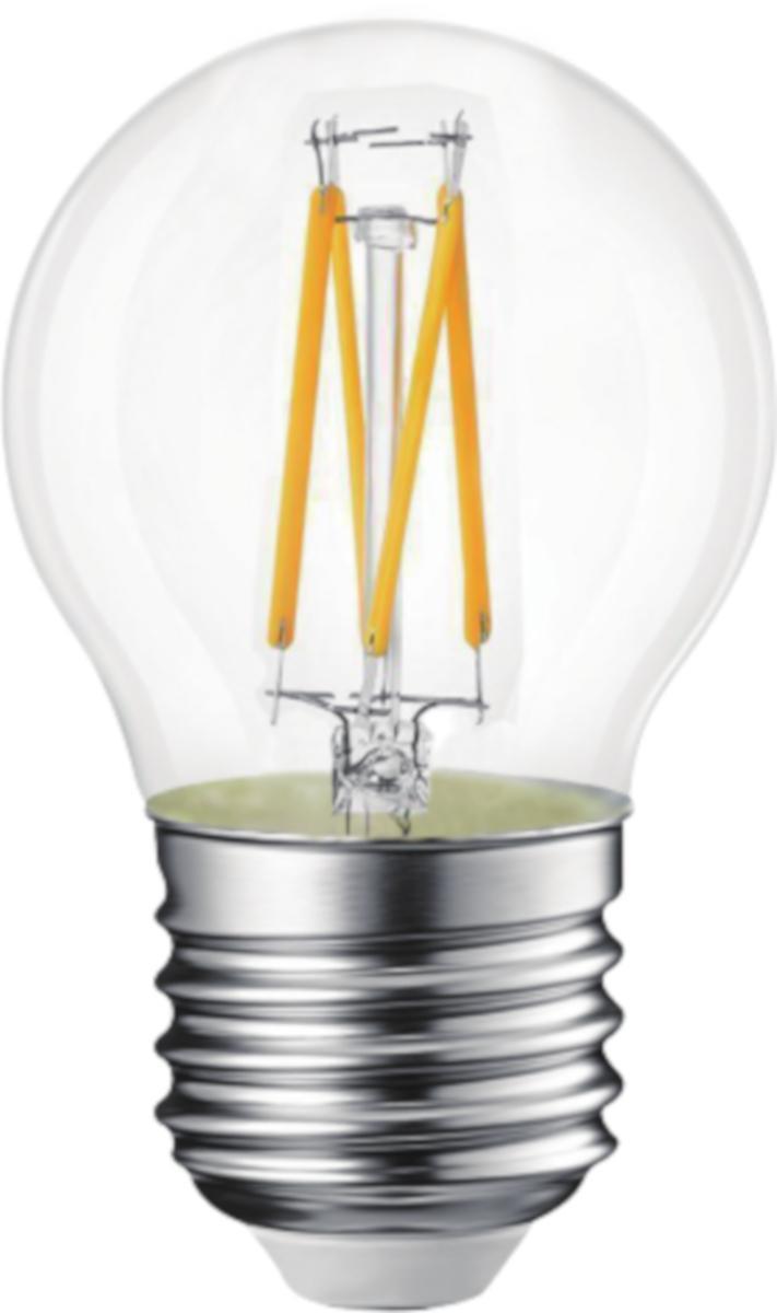 LED Filament Klot - LED FIL KLOT 4W E27 KLAR DIM 