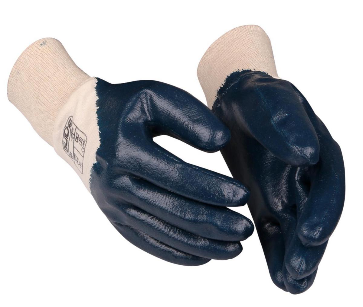 Arbetshandske Guide 804 - HANDSKE GUIDE 804 NITRILDOPPAD VATTENAVVISANDE STL 7