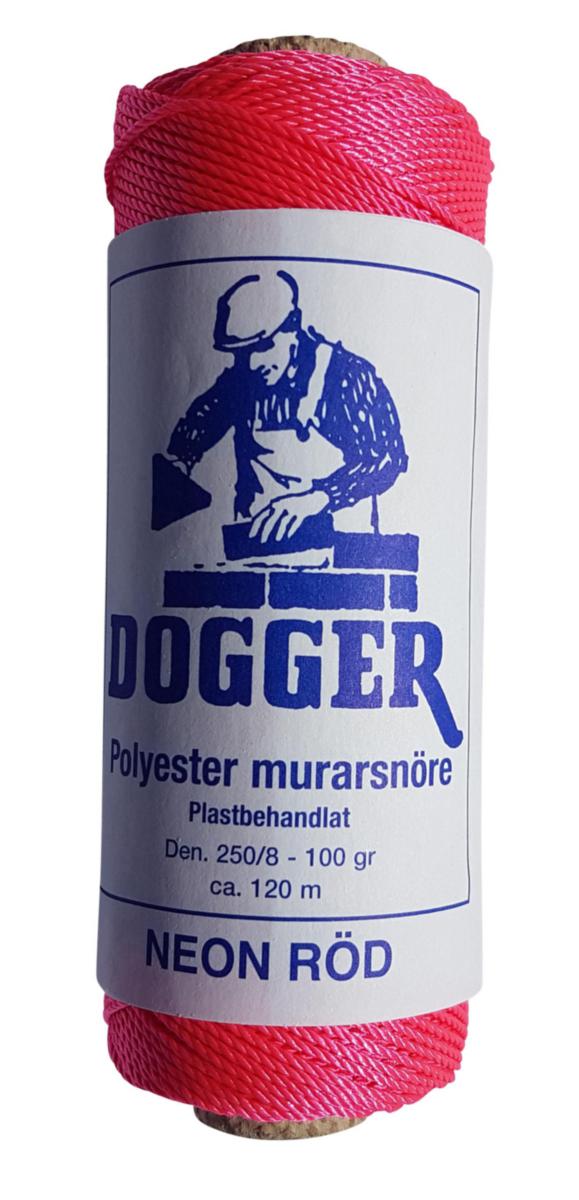 Murarsnöre Dogger - MURARSNÖRE 250/8 VIT POLYESTER 120M