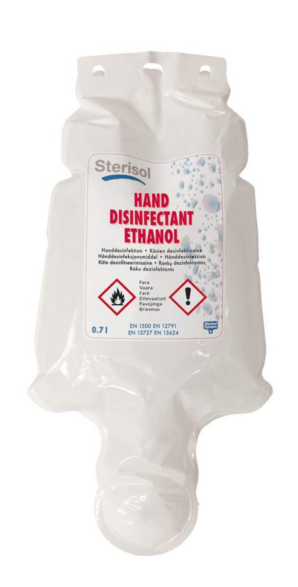 Handdesinfektion, flytande etanolbaserad, Sterisol - HANDDESINFEKTION STERISOL 4106 0.7 LITER ETANOLBASERAD