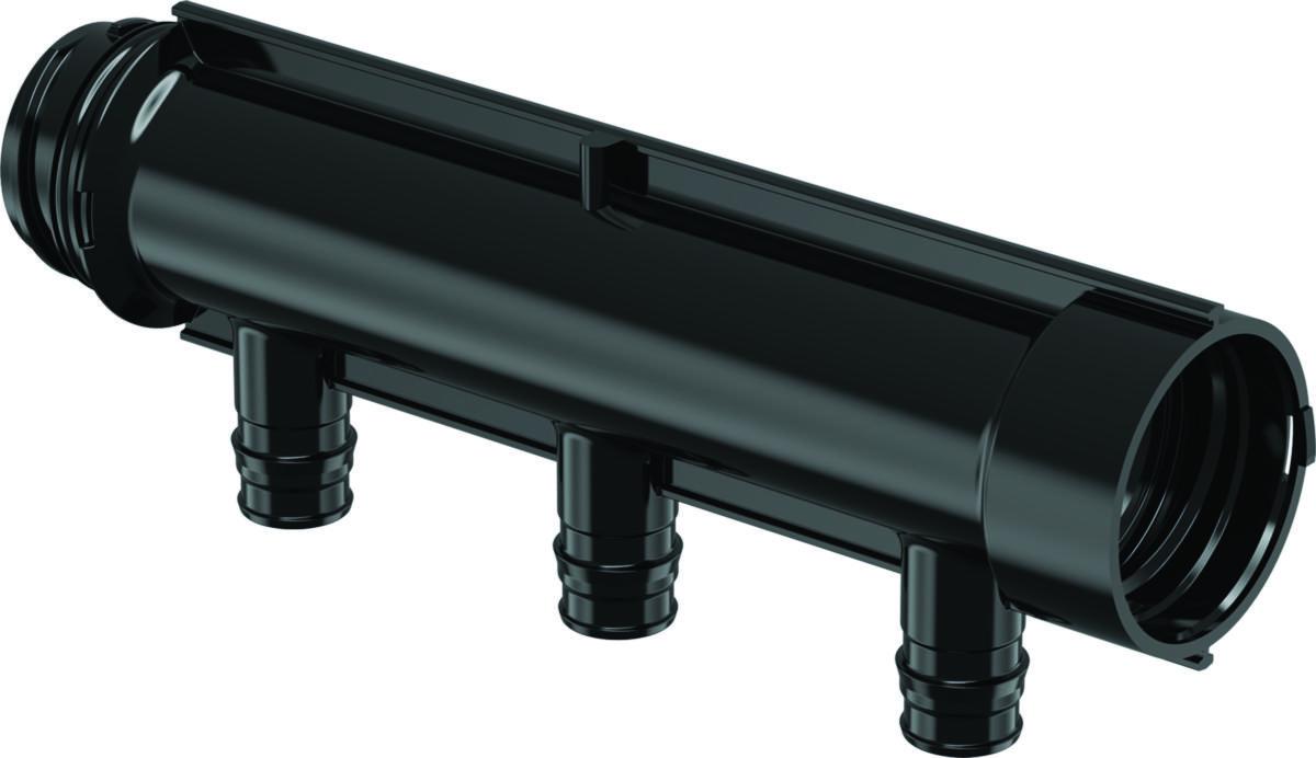 Fördelarmodul Aqua PLUS Förd.Modul Q&E PPM, Uponor - AQUA PLUS FÖRD.MODUL Q&E PPM 3X16 C/C50MM. UPONOR