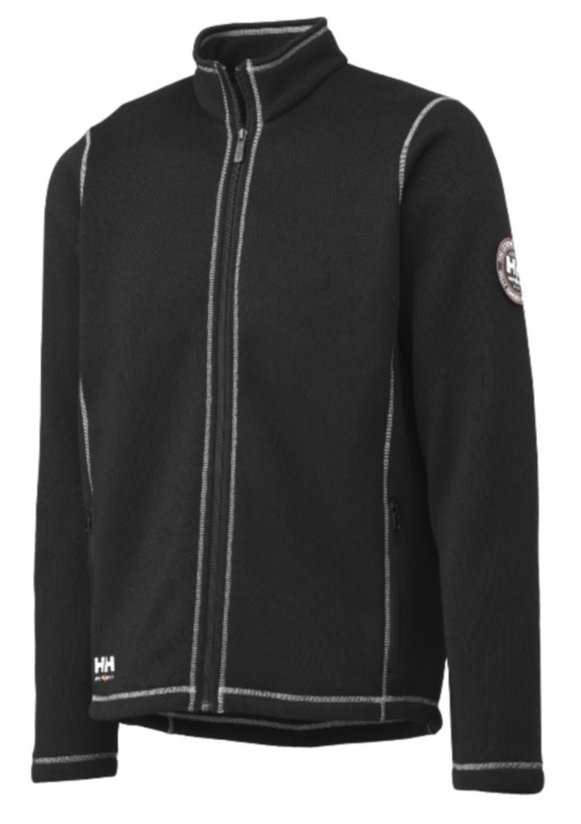 Fleecejacka Hay River Helly Hansen - FLEECEJACKA HH 72111-990 SVART HAY RIVER STL XL
