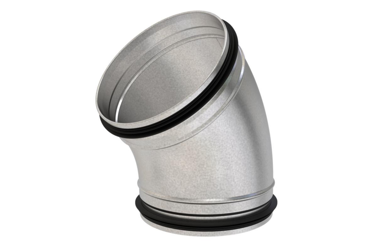 Böj HV-45°, Hallströms - BÖJ HV 63-45 HALLSTRÖMS