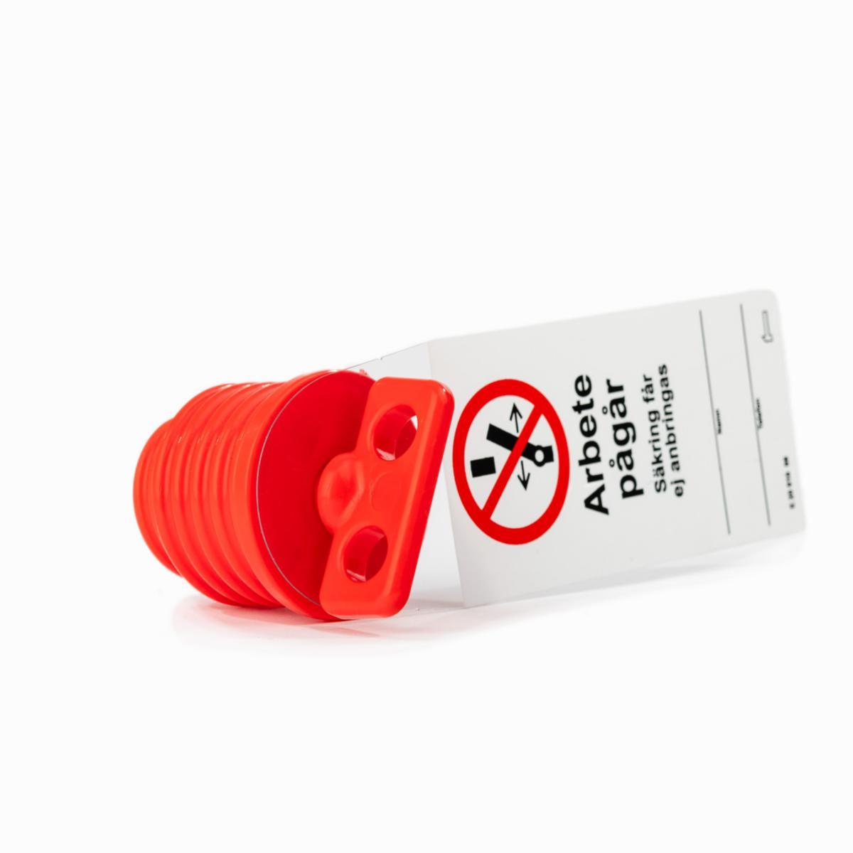 Blockeringsdon med skylt - BLOCKERINGSDON MED SKYLT