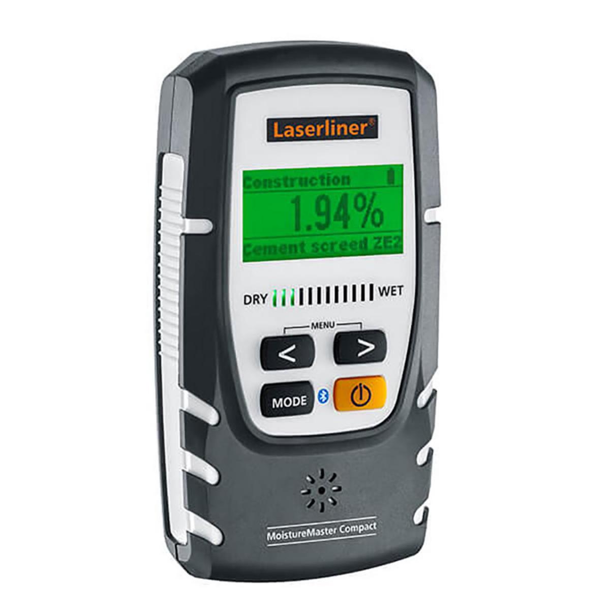Fuktmätare Laserliner MoistureMaster Compact Plus - FUKTMÄTARE LASERLINER MED BLUETOOTH COMPACT PLUS