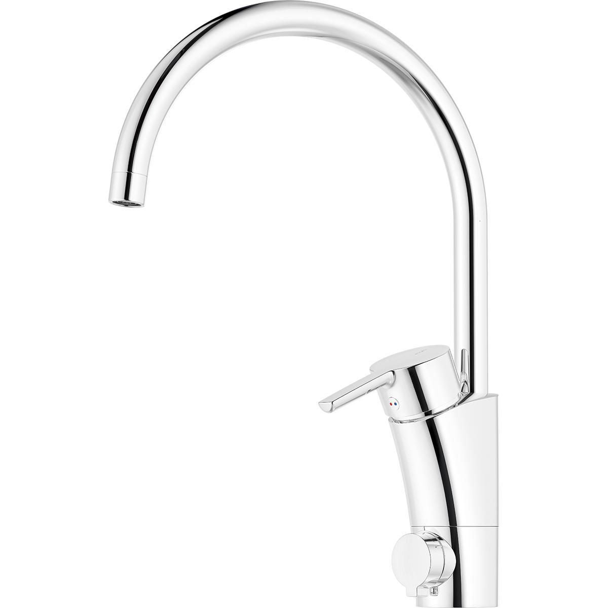 Köksblandare Soft MMIX II, Mora - MA MMIX II KÖKSBLANDARE SOFT M.AVST, C-PIP, G10, KROM