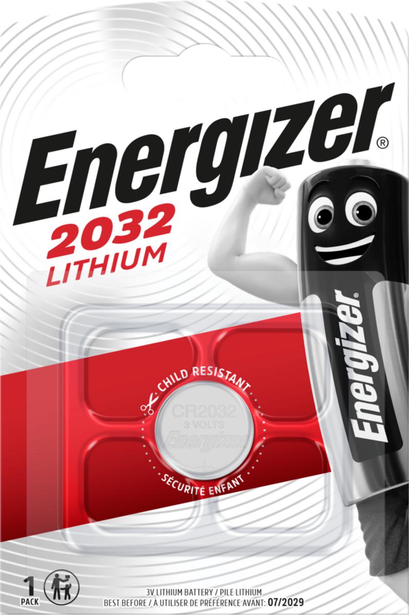 Knappcellsbatteri Litium, 3V - BATTERIY LITIUM CR2032 FSB1 INKL. 4 X AA 2300MAH BATTERIER