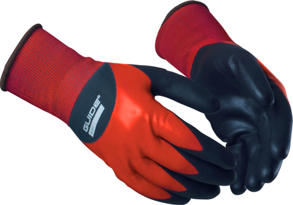 Montagehandske Guide 9503 - HANDSKE GUIDE 9503 NITRILDOPP OLJEGREPP TOUCH STL 8