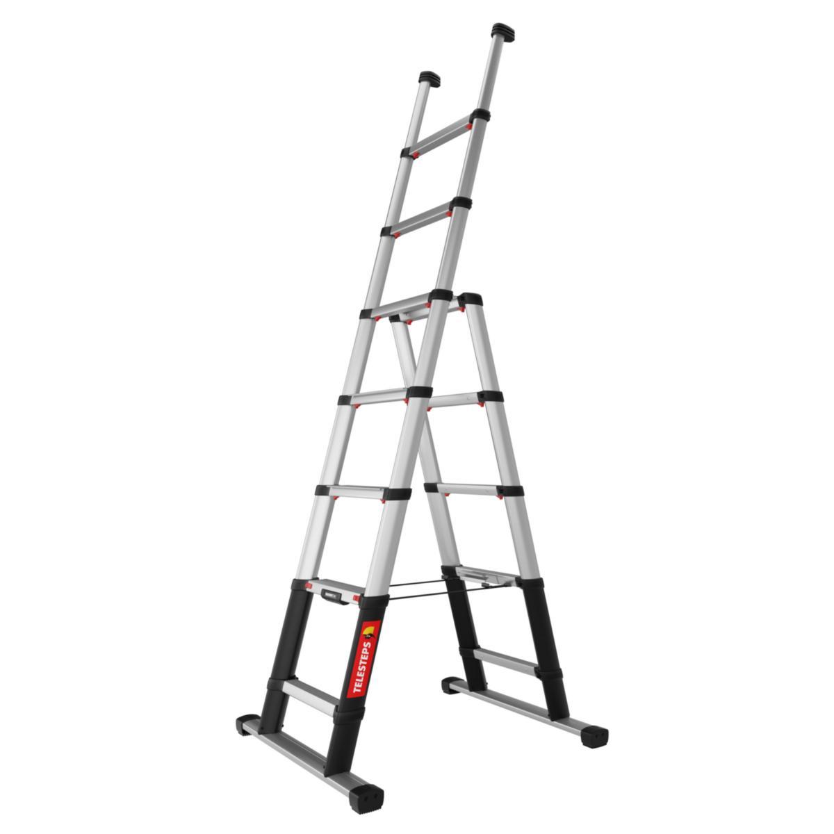 Teleskopisk kombistege Telesteps - KOMBISTEGE TELSSTEPS 2,3M