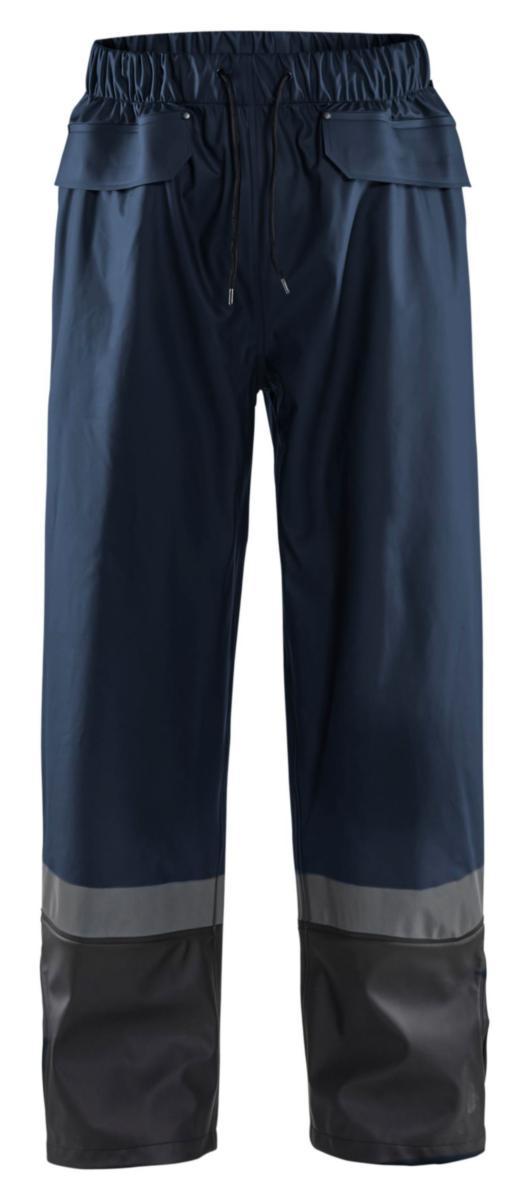 Regnbyxa Blåkläder 1322-2003 - REGNBYXA BLK 1322-2003 MÖRK MARINBLÅ/SVART XS