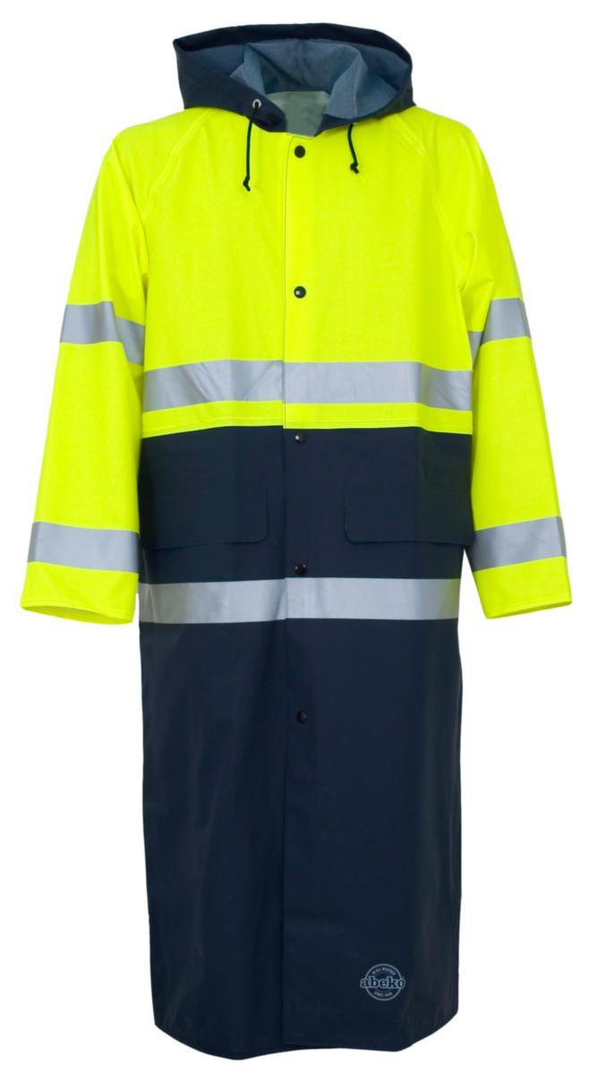 Regnrock varsel gul/svart Abeko Sitex - REGNKAPPA 050000 SITEX ABEKO GUL/SVART KL 3 125CM XXL