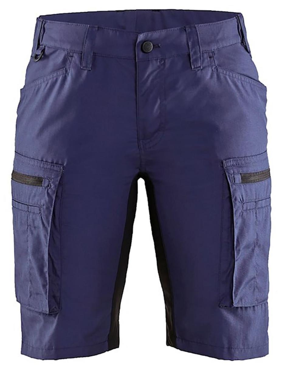 Shorts Blåkläder 7149-1845 - SHORTS BLK 7149-1845 MARIN /SVART DAM STL C30