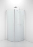 Duschvägg Space SBVF med handtagsprofil, Contura Shower