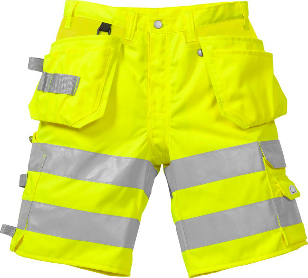 Shorts varsel PLU Fristads - SHORTS FR 2028 PLU GUL VARSEL KLASS 2 STL C48