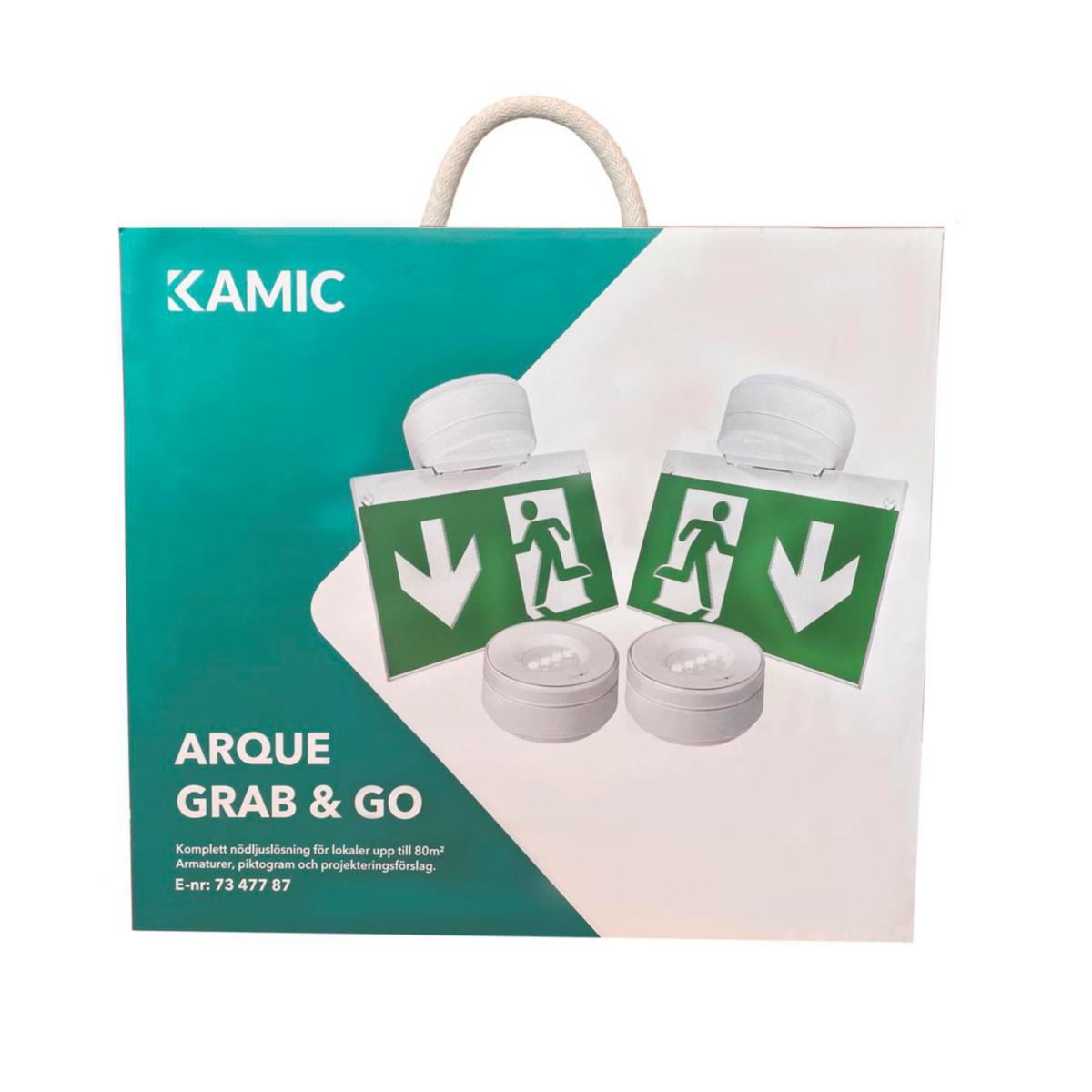 Nöbelysningskit Grab & Go Arque - NÖDBEL KIT ARQUE GRAB & GO KIT GAG
