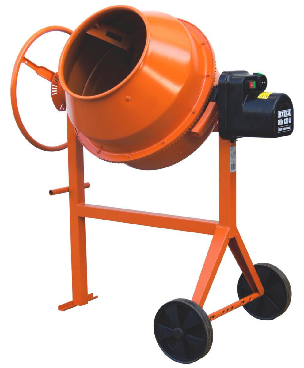 Betongblandare Atika Mix 130A - BETONGBLANDARE MIX130A 125 L. 230V 600W IP44