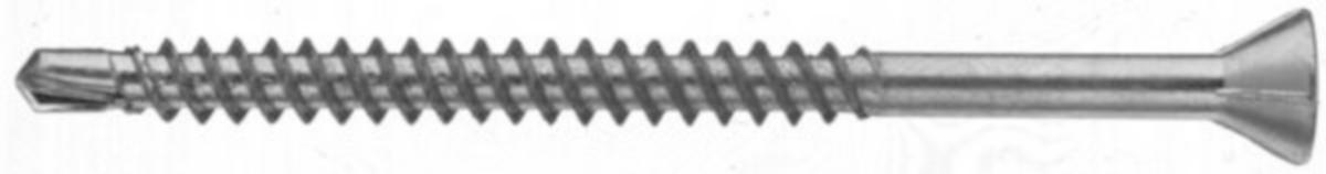List-/Sockelskruv Stål-2 mm FIXX - LIST-/SOCKELSKRUV BSP FIXX 3.8X42 FZB 500/FRP