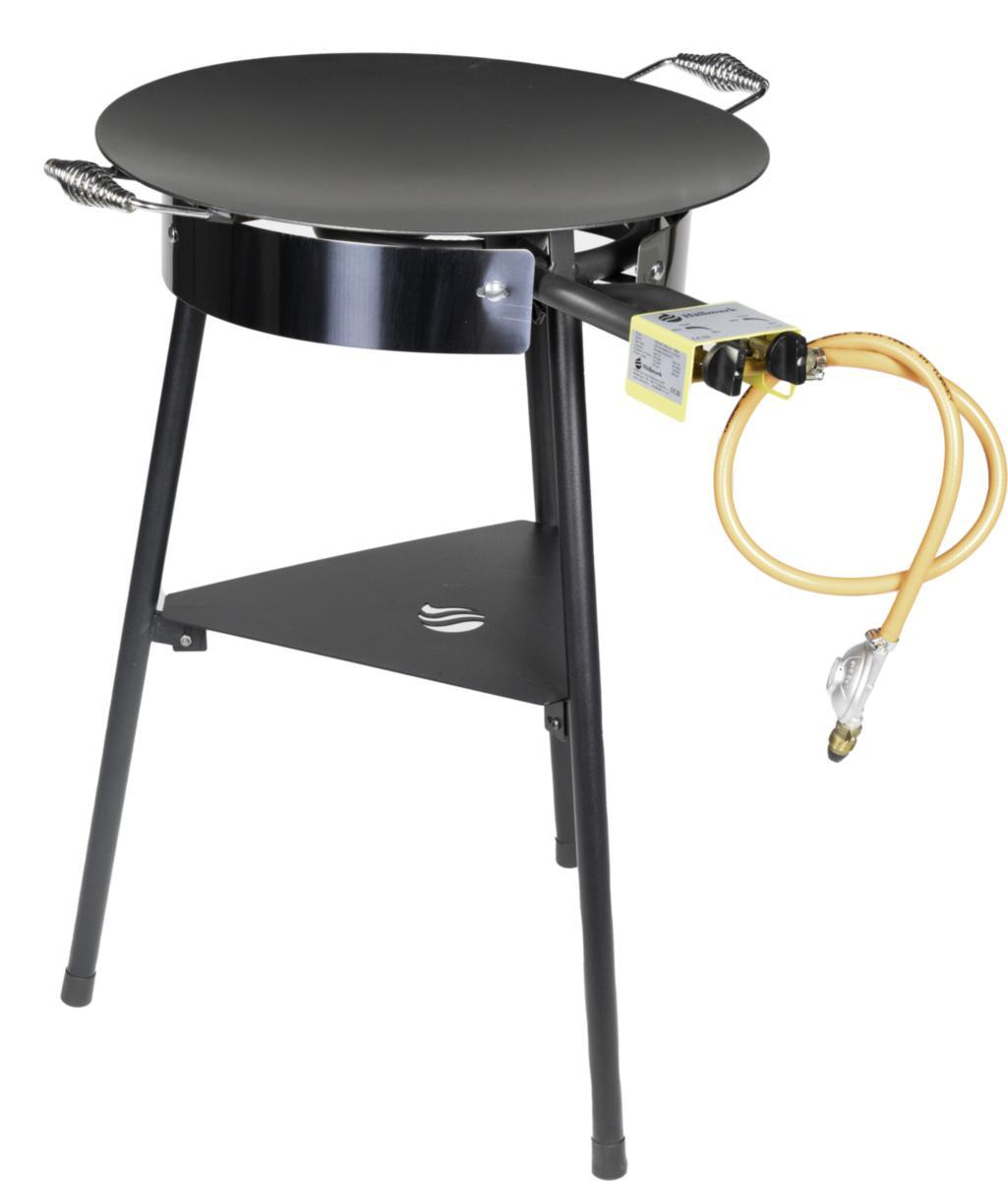 Stekhällsset med gasolbrännare, V2 - STEKHÄLL SET 58 V2 HM8701 HÄLLMARK SVART