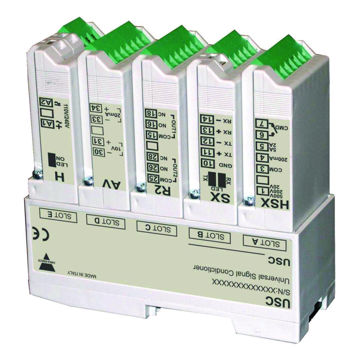 Utgångsmodul slot B & C - UTGÅNGS MODUL 20MA/10V BOAV