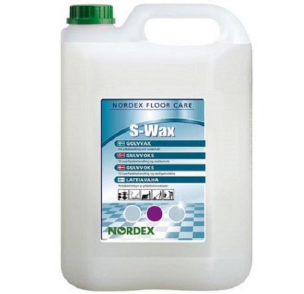 Tvättvax Nordex S-Wax - TVÄTTVAX NORDEX S-WAX 5L OPARFYM