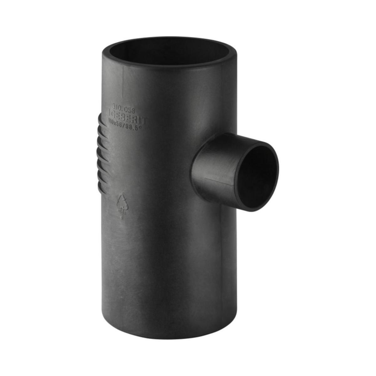 Grenrör utan muff  88,5°,  Silent –db 20 - 75/56X88.5 GR. GRENRÖR  SILENT GEBERIT