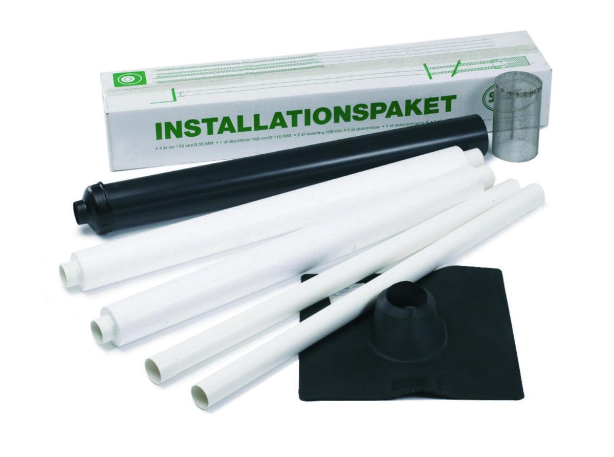 Installationspaket Mulltoa, Swedish Ecology - INSTALLATIONSPAKET MULLTOA TAK, 330100