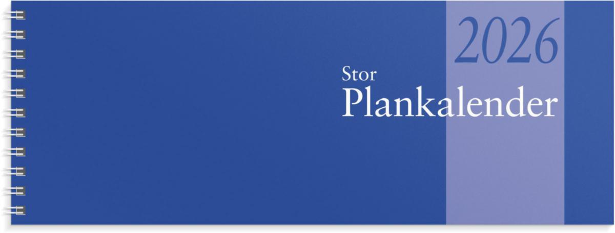 Stor Plankalender Burde 2026 - STOR PLANKALENDER 2026 SPIRALBUNDEN