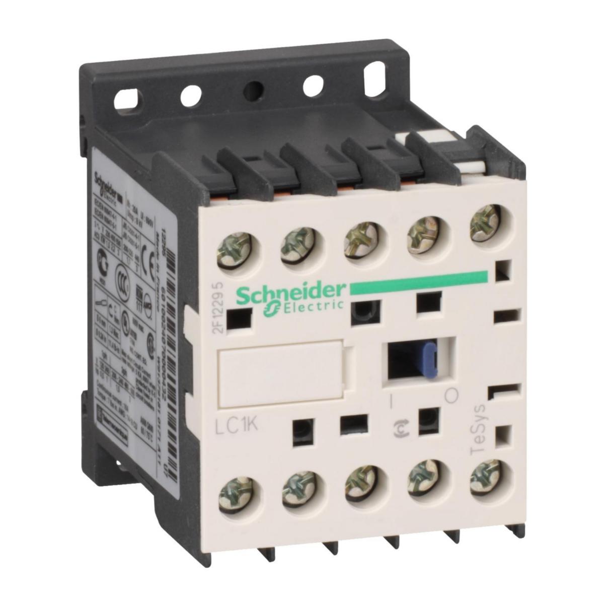 Minikontaktor LC1K AC manövrerade - MINIKONT. 12A AC3 230VAC LC1K1210M7