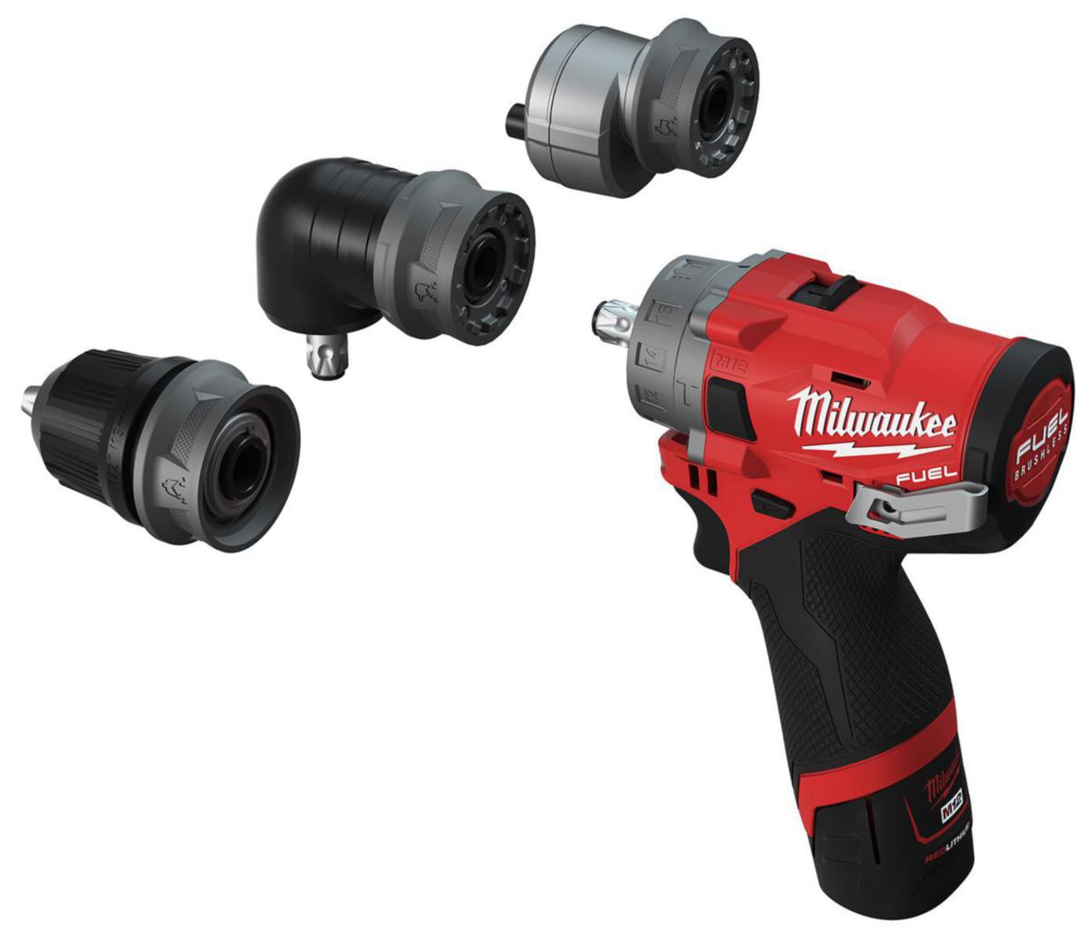 Slagborrmaskin Milwaukee M12 FPDXKIT-202X - SLAGBORRMASKIN MILWAUKEE M12 FPDXKIT-202X 2X2.0AH KIT SLAG