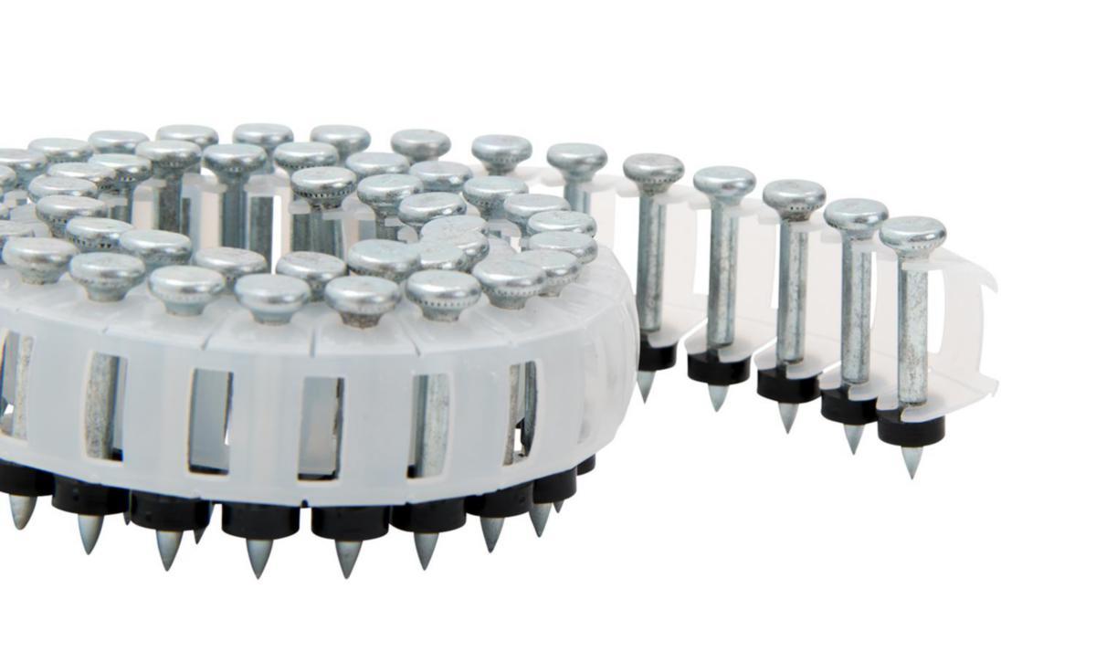 Betongspik CPPW stål/betongspik Tjep - BETONGSPIK TJEP CPPW34/65 GALV. VRIDEN. BOX 1000 ST